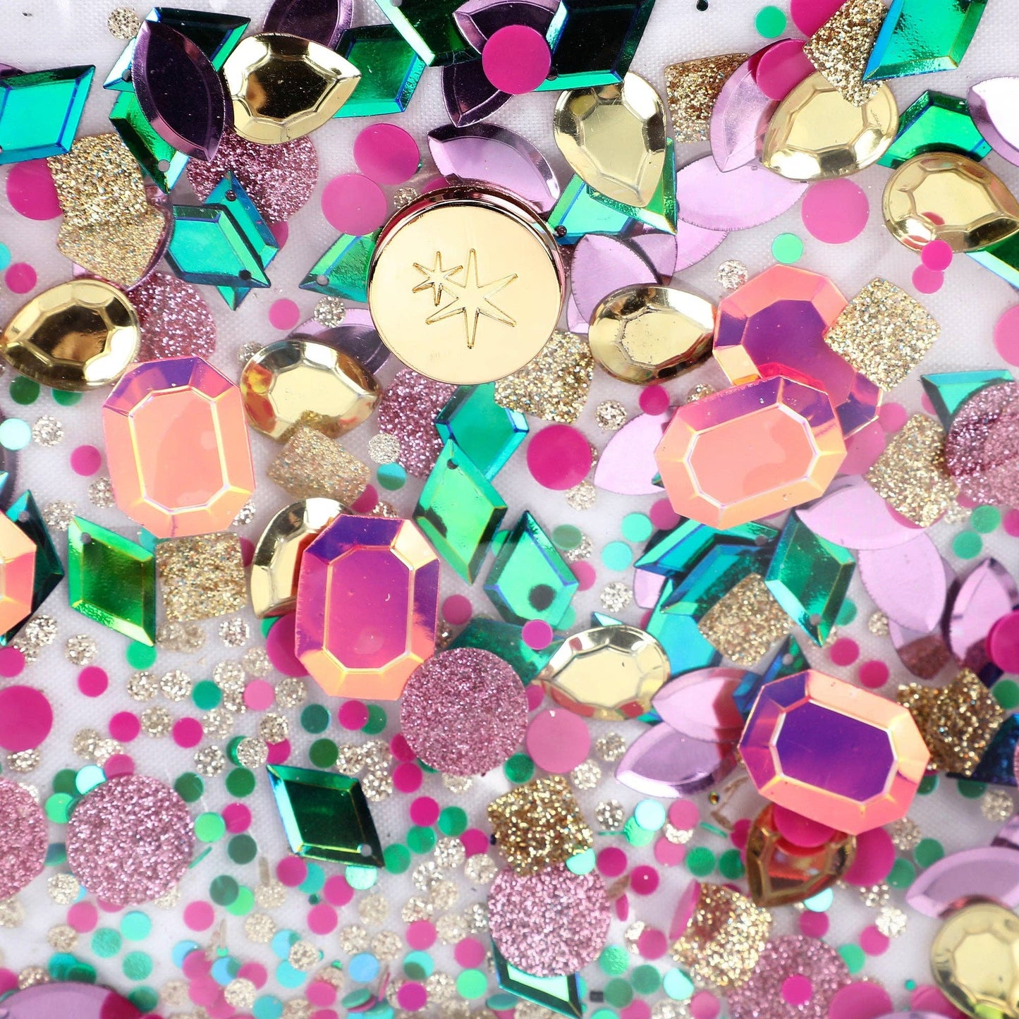 "Audrey" Bows & Jewels Confetti Lunch Box