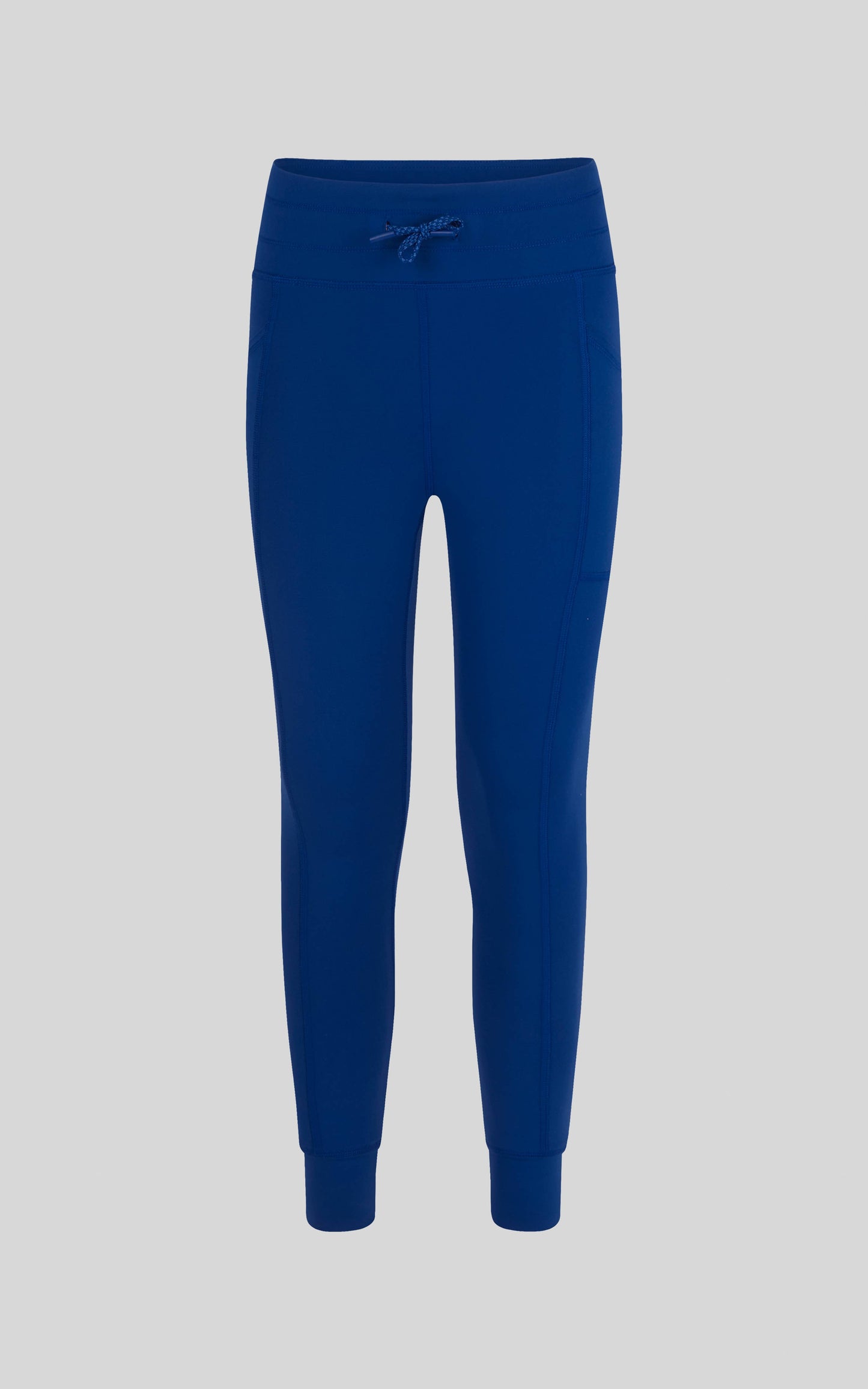Girls Lux Cuffed 7/8 Jogger with Pockets and Draw string : Raspberry Rose