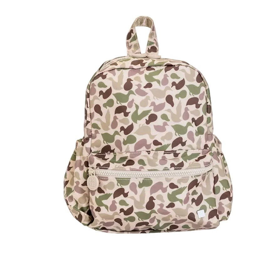 TRVL tsa mini backpacker- decoy camo