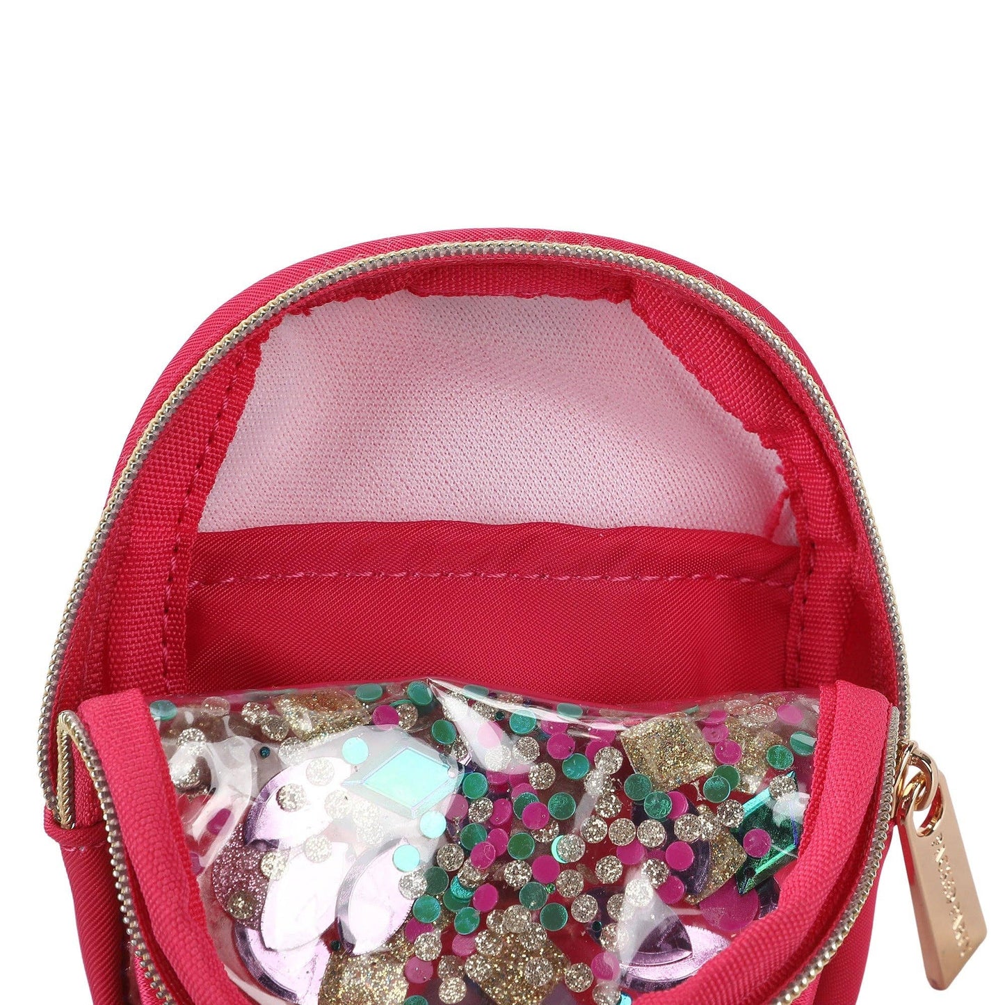 "Audrey" Mini Confetti Backpack Bag Charm