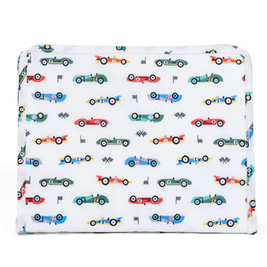 TRVL roadie MEDIUM zip pouch- VROOM 2