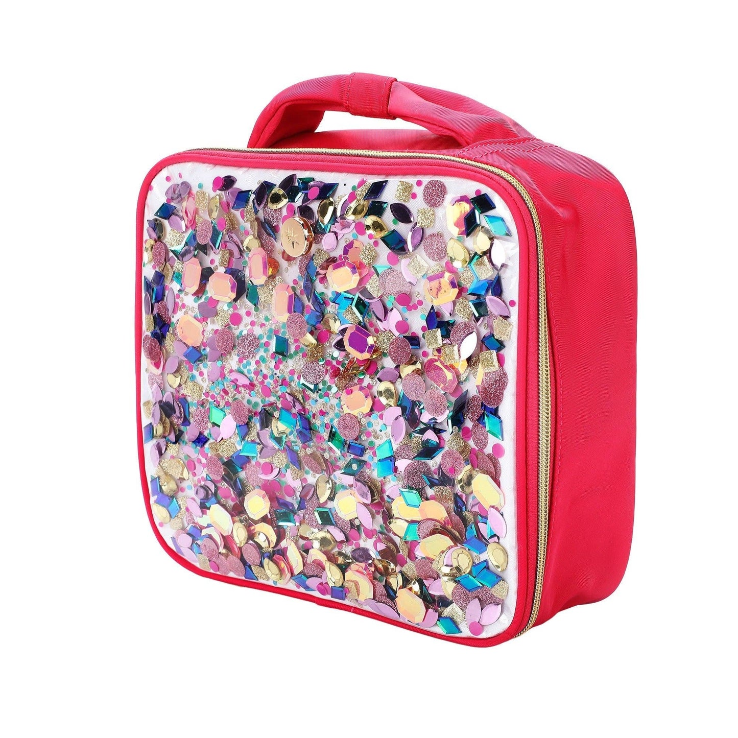 "Audrey" Bows & Jewels Confetti Lunch Box