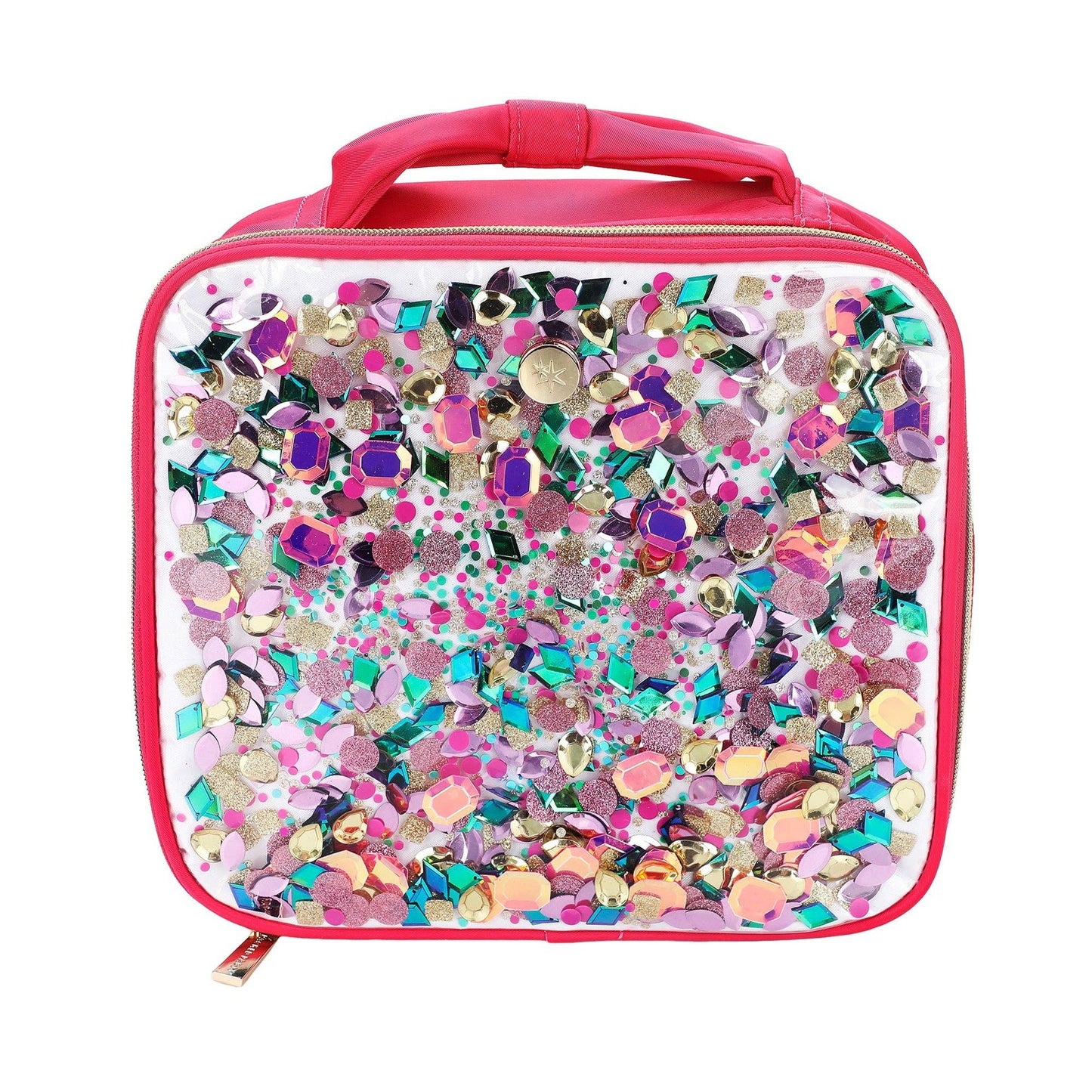 "Audrey" Bows & Jewels Confetti Lunch Box